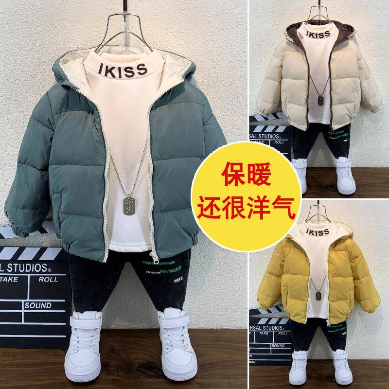 ✿Kho Sẵn Sàng✿ Áo Khoác Phao Đệm Cotton Dày Thời Trang Mùa Đông 2019 Cho Bé Trai