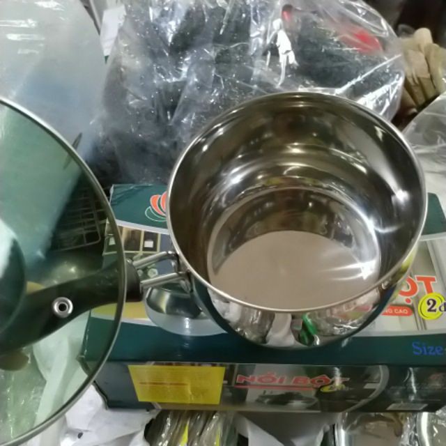 Nồi bột 2 đáy Hoàng Gia 14cm