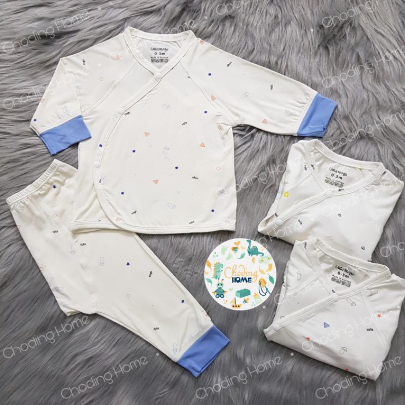 Bộ Sơ Sinh Bamboo Uala 2014 2018 2036 • 0-3M 3-6M 6-9M • Choding Home