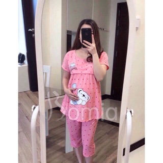 Bộ ngố bầu và cho con bú