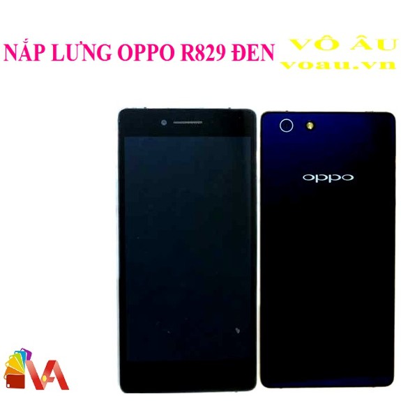 NẮP LƯNG OPPO R829 MÀU ĐEN