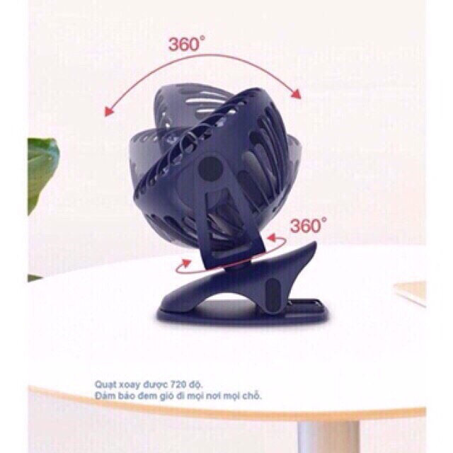 Quạt tích điện yoobao F04 6400mah.