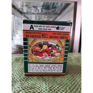 Phân hữu cơ bón lá Seaweed Rong biển 95% gói 10g