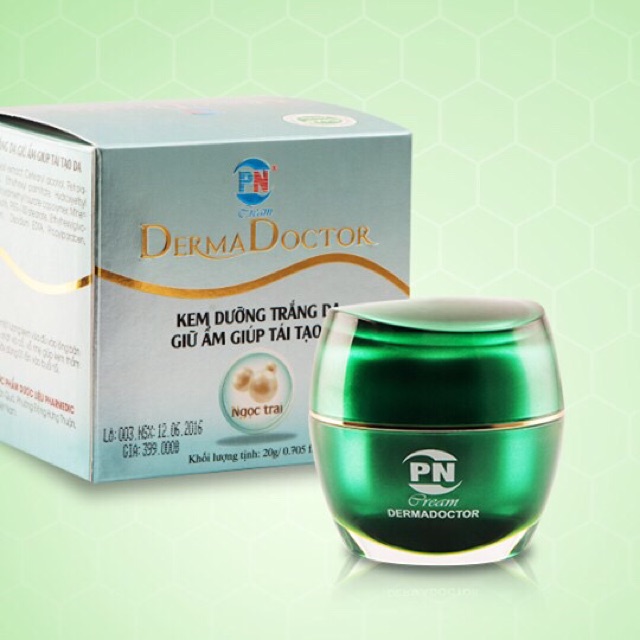 Kem dưỡng trắng da - Giữ ẩm giúp tái tạo da  DERMADOCTOR.