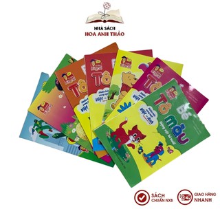 Sách Tô Màu - Bé Tô màu nhiều chủ đề tự chọn