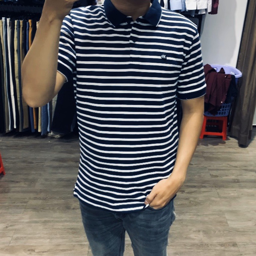 POCK4Áo thun có cổ Ci.Key.Jean sọc ngang xin đẹp chất4 màu cá tính cực đẹp , áo có cổ thời trang mặc quanh năm