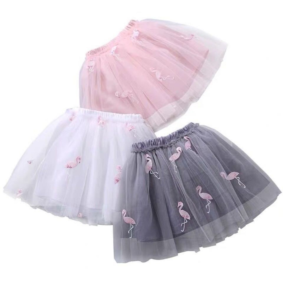 Chân Váy Xòe Công Chúa Phong Cách Hàn Quốc Cho Bé Gái