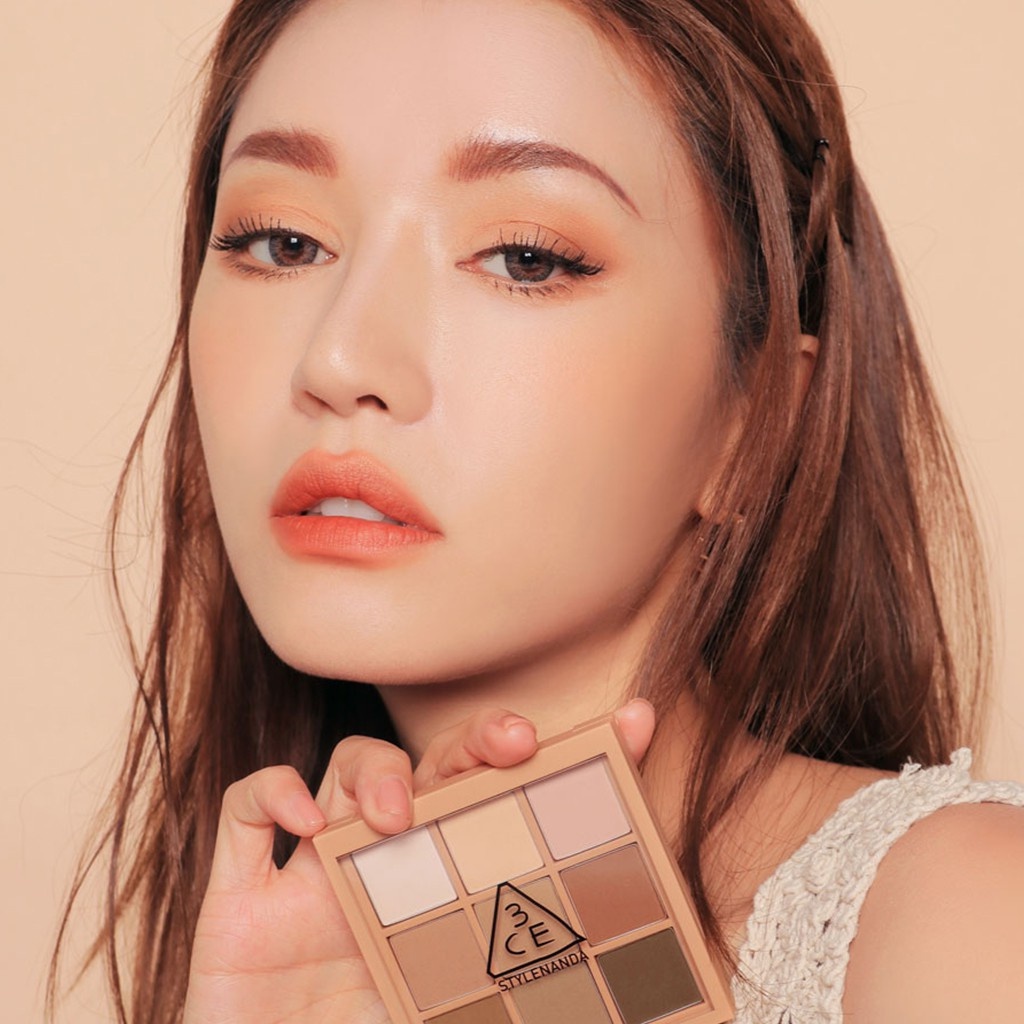 [Chính hãng] Bảng phấn mắt nhiều màu 3CE Multi Eye Color Palette 9 ô nhiều màu sắc 8.5g