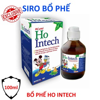 [Siro ho bổ phế] Siro ho bổ phế HO INTECH - Bổ phế giảm ho - tăng cường đề kháng