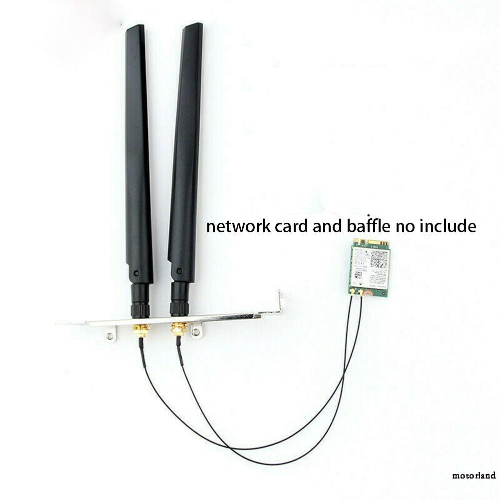 Ăng Ten Tần Số Kép 6dbi 2.4 / 5g Ipex 4th Generation U.Fl Cable Ngff M.2