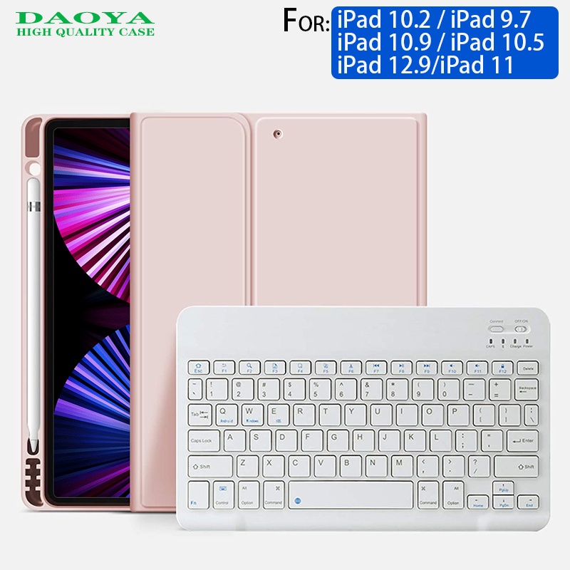 Bao Da Máy Tính Bảng Có Bàn Phím Cho iPad 9th Generation 10.2 Second Generation 8th Generation 7th Generation air4 10.9 pro 11 pro 10.5 pro 12.9 mini4 mini5 2021/2020/2019/2018/2017