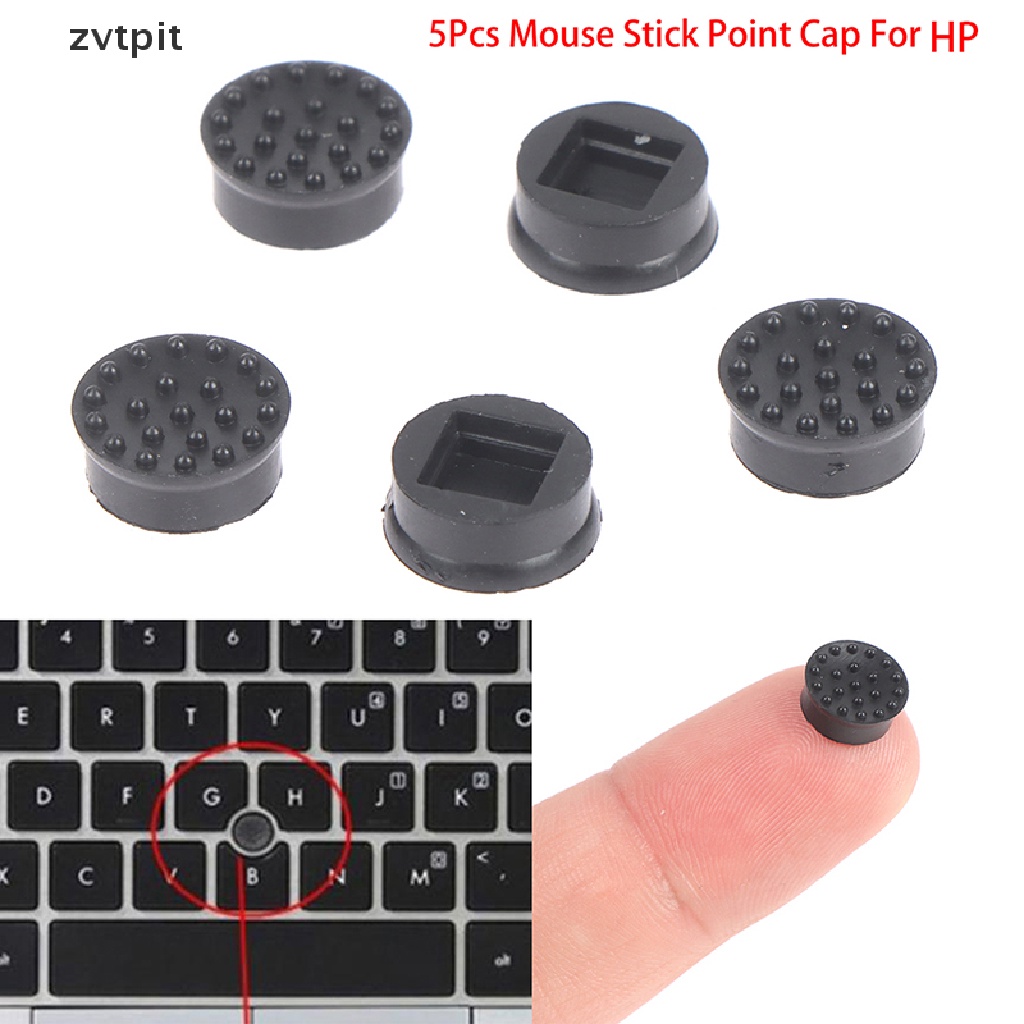 [ZVPT] 5Pcs Laptop Keyboard Trackpoint Pointer Mouse Stick Point Caps For HP Laptop DSF