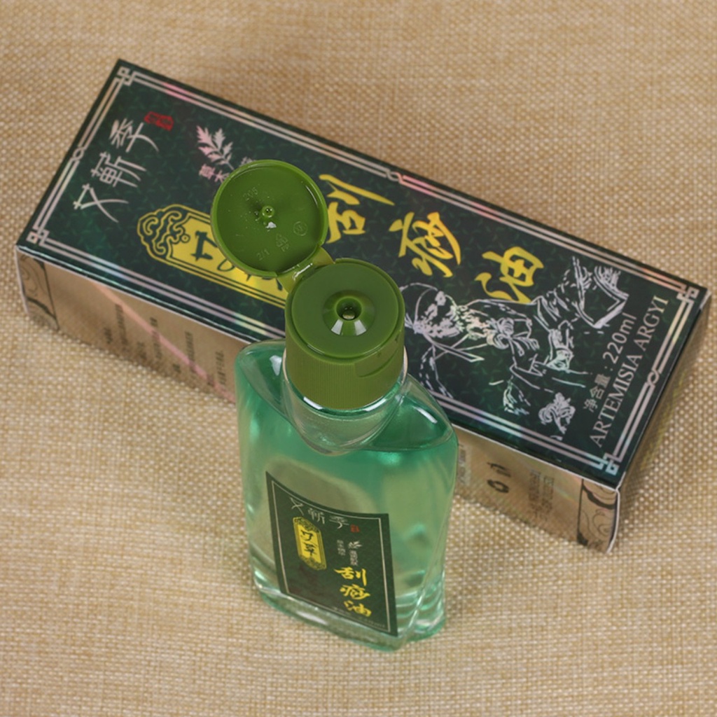 Tinh dầu Ngải cứu - Tinh dầu gừng Massage Giảm Béo, Đả Thông Kinh Lạc, Dùng xoa bóp lên vùng da khi massage