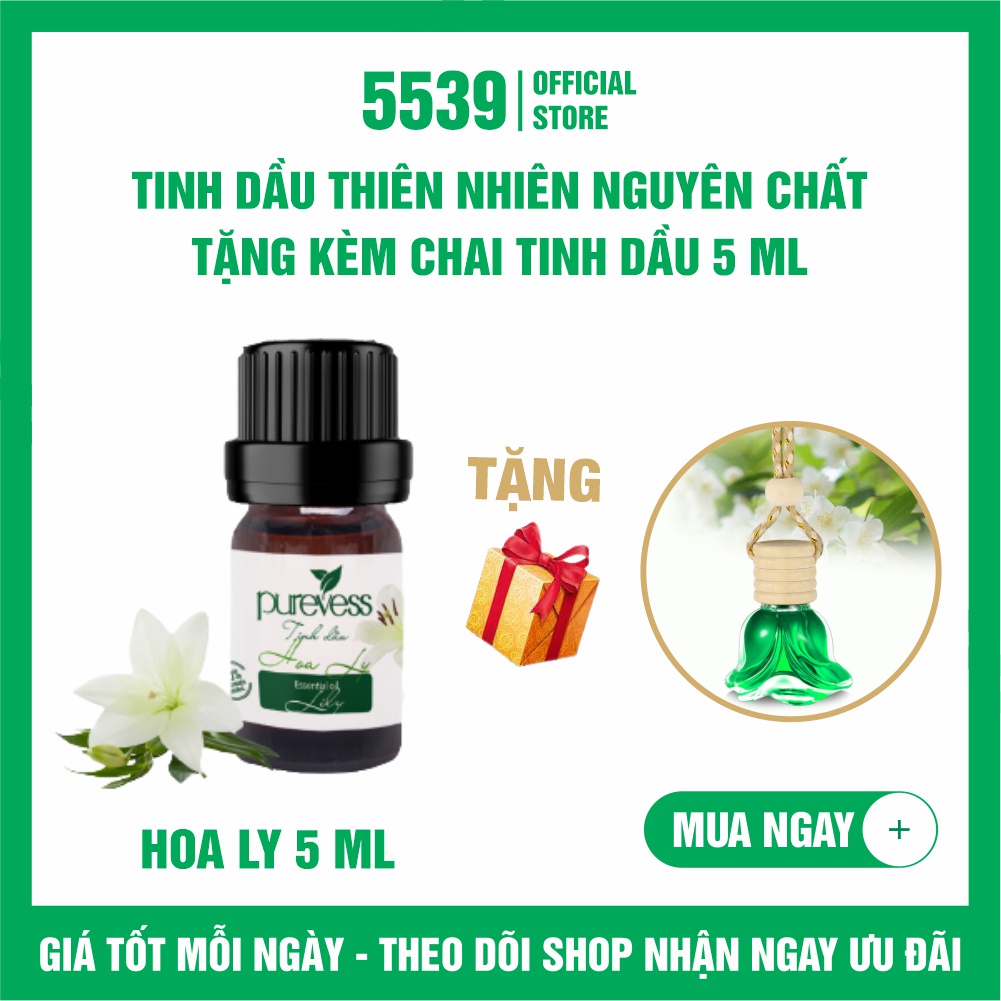 Lọ khuếch tán tinh dầu, lọ khuếch tán tinh dầu treo xe tặng kèm tinh dầu thiên nhiên nguyên chất 5ml – Shop 5539