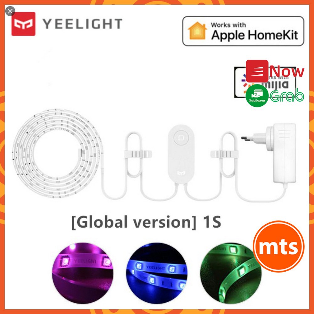 Đèn LED dây thông minh Xiaomi Yeelight Plus 1S YLDD05YL  Bản Nâng Cấp Hỗ trợ Apple Homekit – Bản Quốc Tế- Minh Tín Shop