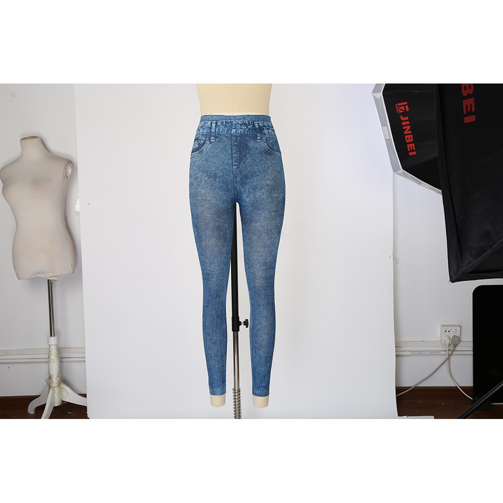 [Mã FASHIONT4WA2 giảm 10K đơn 50K] Quần Jeans Nữ Dài Lưng Cao Ôm Chân Thời Trang Hàn | BigBuy360 - bigbuy360.vn