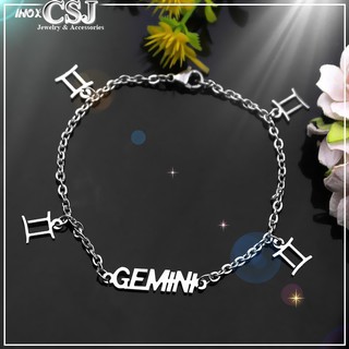 Vòng lắc tay cung hoàng đạo song tử gemini 21/5 đến 21/6, chuẩn thời trang Hàn Quốc - Pala Store