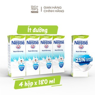 Thùng 48 Hộp Sữa Nước Nestle ít đường 180ml/ hộp