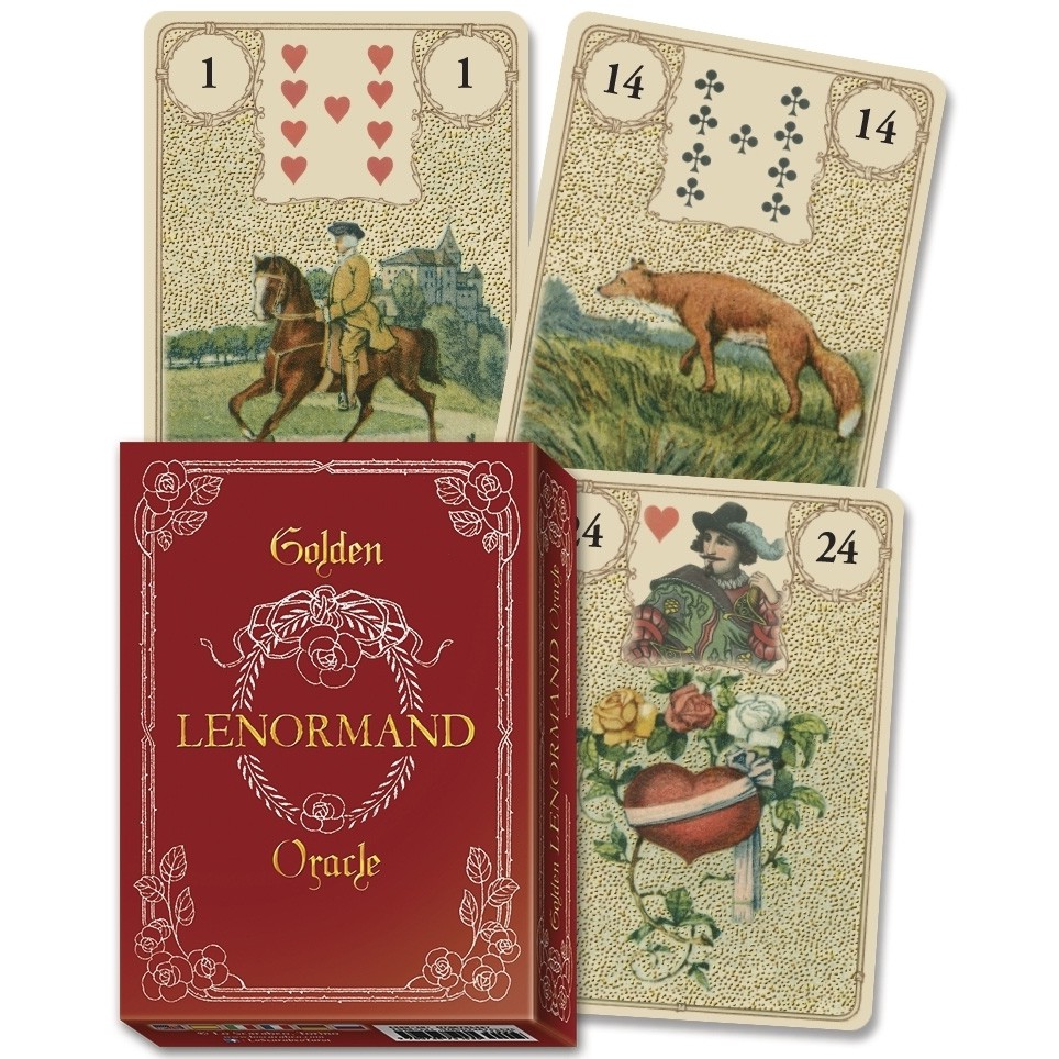 Bộ Bài Golden Lenormand Oracle  - Bài Gốc Authentic Chính Hãng 100%