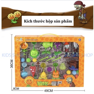 Bộ đồ chơi Plants VS Zombies Bằng Nhựa ABS