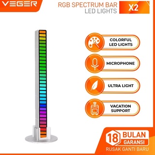 Đèn LED Thông Minh Veger RGB W7645 Điều Khiển Bằng Giọng Nói