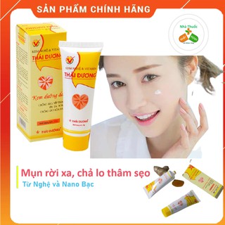 [Chính Hàng] Kem Nghệ Thái Dương Từ Nghệ Có Nano Bạc - Ngừa Mụn, Ngừa Thâm Nám, Côn Trung Cắn, Tuýp 20g