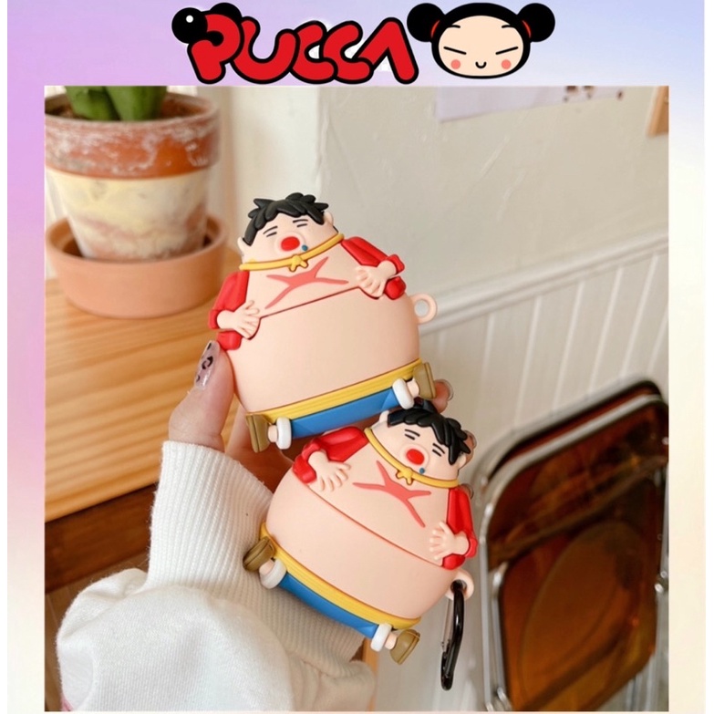 Vỏ Bảo Vệ Hộp Sạc Tai Nghe Airpods 1/Airpods 2/Airpods Pro Luffy