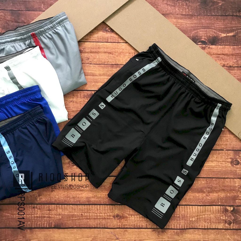 Quần short thun nam thể thao hubo cao cấp mới RPS001av - quần ngắn nam đẹp Riooshop | BigBuy360 - bigbuy360.vn
