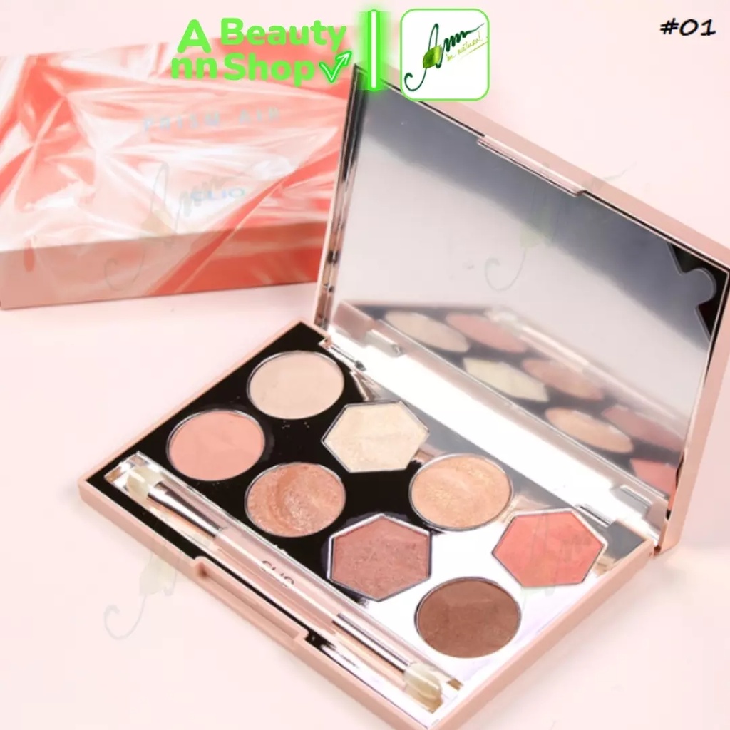 Bảng Phấn Mắt Có Nhũ Siêu Lấp Lánh Clio Prism Air Eye Palette (DATE 2023)