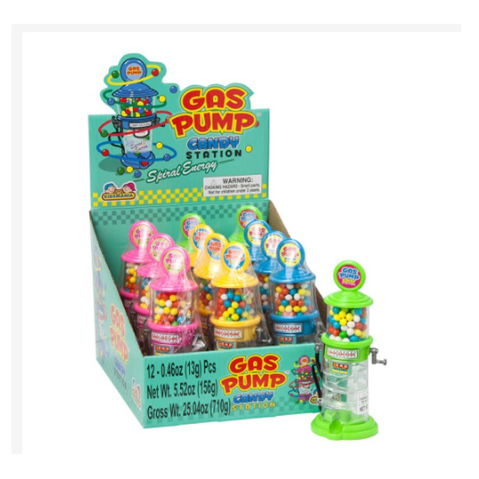 [Sale] Set 2 Máy bán kẹo Gas Pump Candy Station 13gr Mỹ