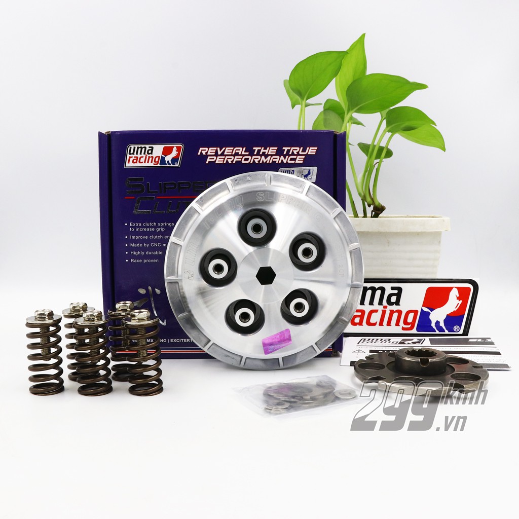 Bộ nồi Uma Slipper Clutch chống trượt cho xe Exciter150, Fz150i, R15 V2