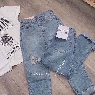 QUẦN BAGGY CẮT SƯỜN