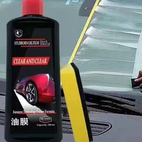 Tẩy Ố Kính Ô Tô STUBBORNOILFILM Clear And Clear - 200ML