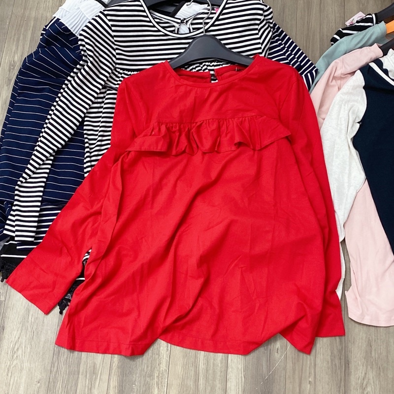Áo bầu thun cotton dài tay thu đông(40-75kg)