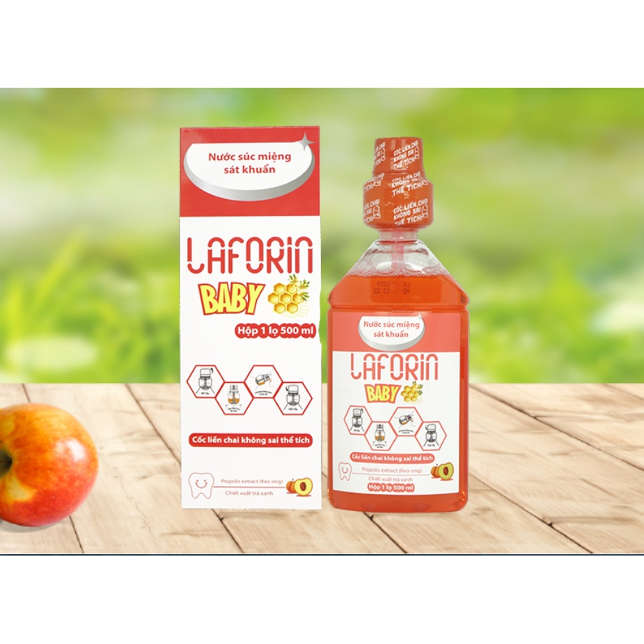 Nước súc miệng sát khuẩn LAFORIN BABY