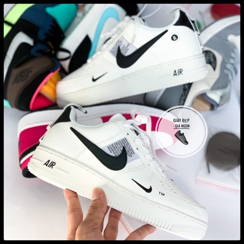 Giày Air Force 1 Utility White +full box bill