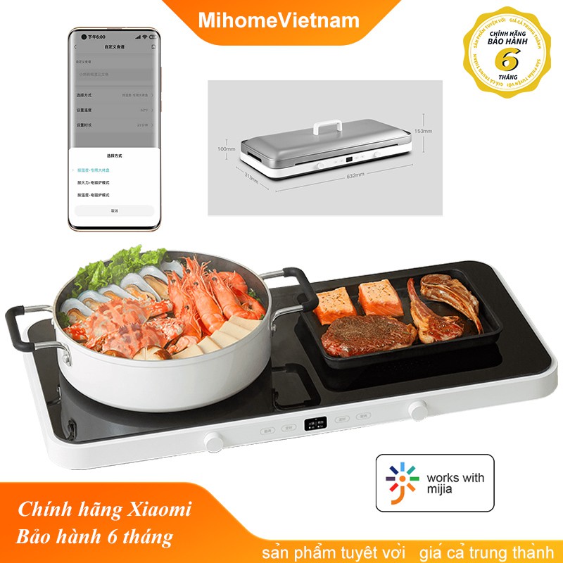 Bếp Từ Đôi Xiaomi Mijia MDCLD01ACM