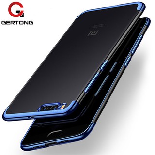 Ốp lưng nhựa trong viền mạ bạch kim cho Xiaomi Redmi Note 4X 64GB Note 4 MTK 4X