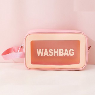 Túi thời trang Washbag cầm tay ( Màu hồng)