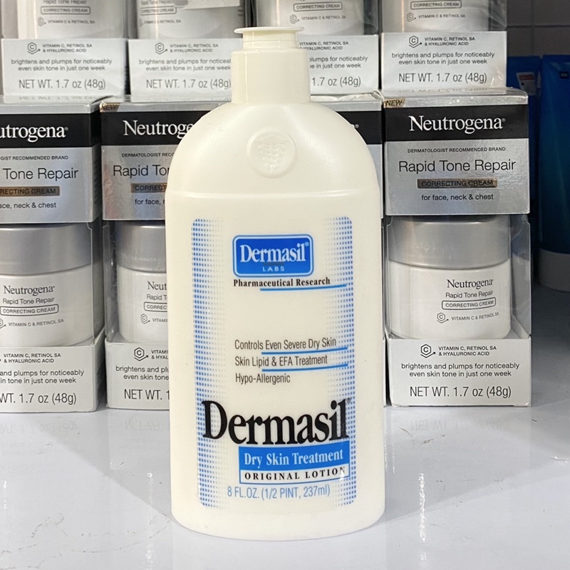 Kem dưỡng ẩm Dermasil Dry Skin Treatment Original Lotion 237ml dành cho da khô