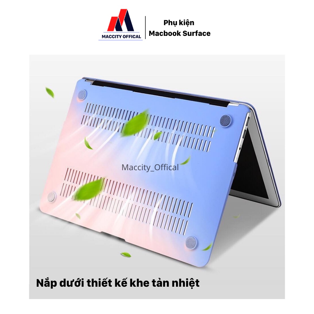 Case ốp macbook air, pro thời trang chống trầy xước, va đập cho máy