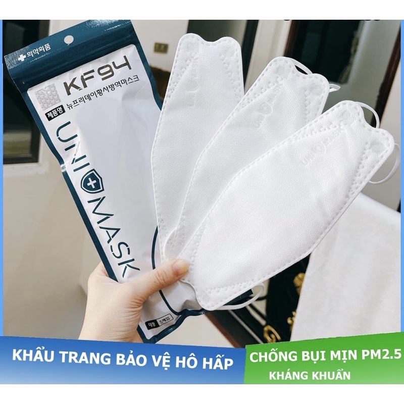 [TP HCM] {Q5} Túi 5 cái khẩu trang kf94 UNI mask 5c/túi