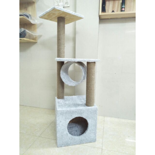 CAT TREE - TRỤ CÀO MÓNG - NHÀ MÈO LX1