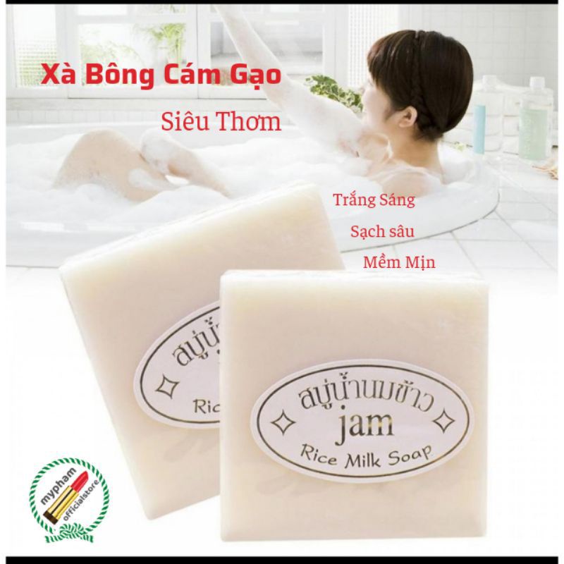 Xà Bông Cám Gạo Làm Trắng Da