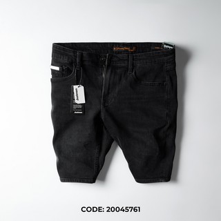 Quần Short Jean Just Men Tone Đen