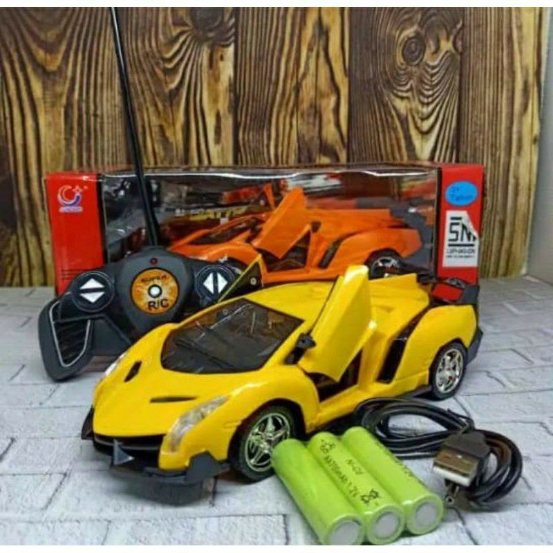 Lambhorghini VENENO CAS Xe Hơi Đồ Chơi LAMBORGHINI REMOT Sạc Mở Cửa Xe Hơi
