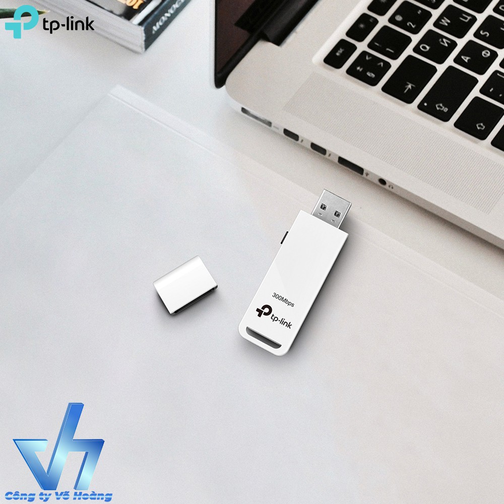 Bộ 2 USB thu sóng Wifi TP-Link 821N (Trắng)