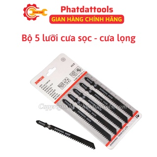 Bộ 5 lưỡi cưa sọc-cưa lọng T144D HCS