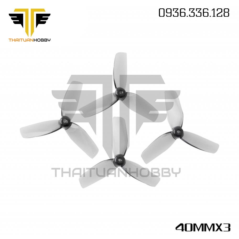 Bộ 4 Cánh Quạt HQ Micro Whoop Prop 40MMX3