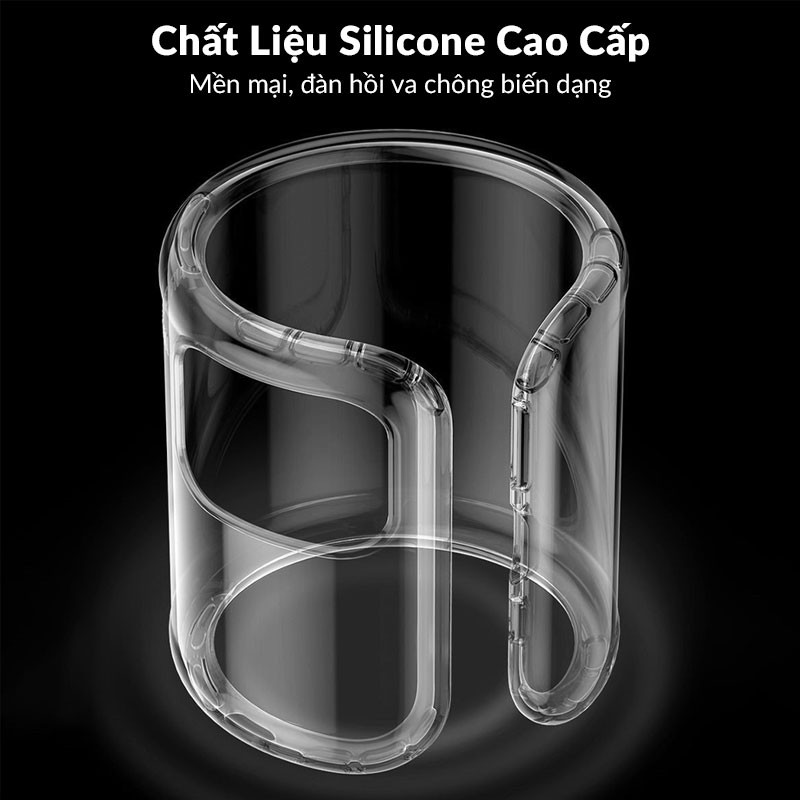 Baseus - Ốp Lưng Dẻo Trong Suốt Chống Sốc Bảo Vệ Camera Cho iPh11 Pro Max, Sử Dụng TPU Cao Cấp Không Ốp Vàng, Chống Rơi